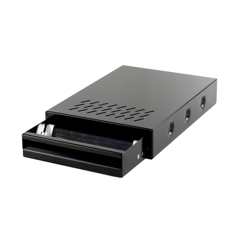 IPM Sudschublade Mini Elegance, Edelstahl Schwarz - Kaffeewelt