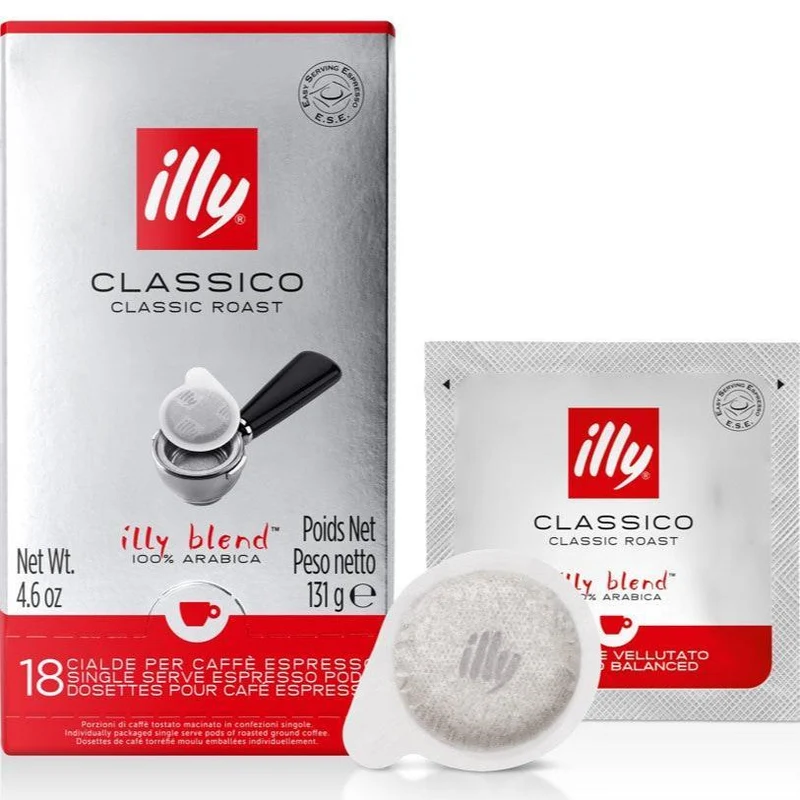 Classico ESPRESSO ESE Pads 18x ESE Pads 44mm 100