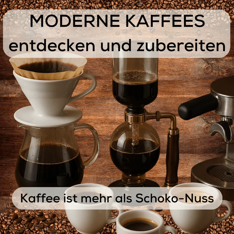 Moderne Kaffees entdecken und zubereiten – Alles außer Schoko-Nuss