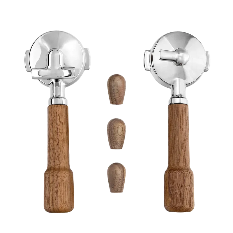 Wiedemann Griffset classic Kipphebel für: Bezzera Magica, Matrix, Aria, Mitica und Profitec Pro600 Siebträger Maschine, Nussbaum 1002011 - Kaffeewelt