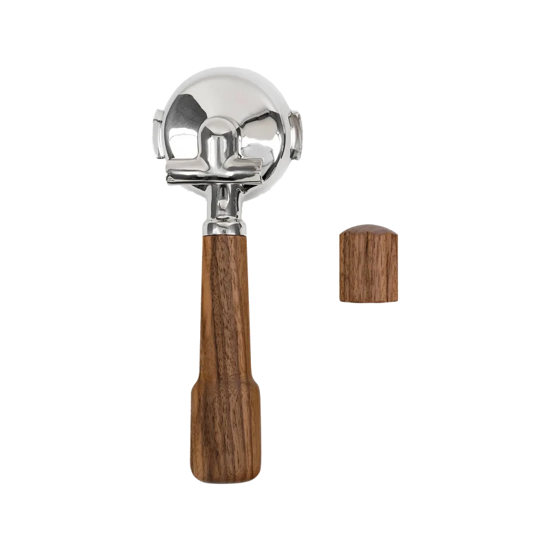 Wiedemann Griffset classic groß für Profitec GO Siebträger Maschine, Nussbaum 1002020 - Kaffeewelt