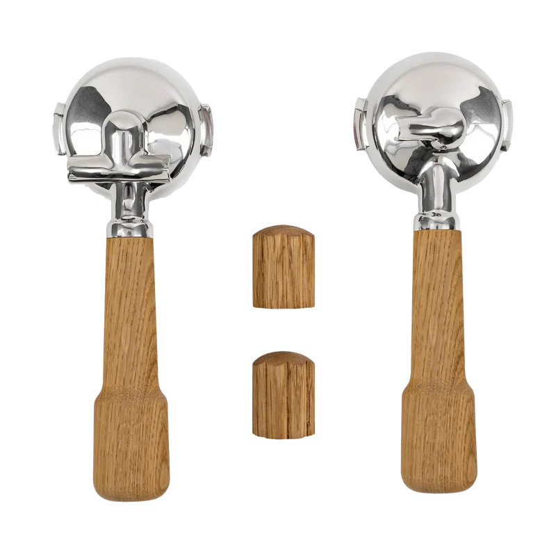 Wiedemann Griffset classic groß für Profitec PRO300 Siebträger Maschine, Eiche 1003018 - Kaffeewelt