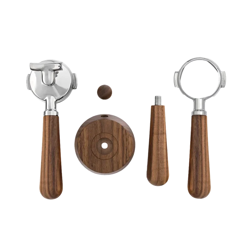 Wiedemann Griffset essential für Rocket R NINE ONE Siebträger Maschine, Nussbaum 1002009 - Kaffeewelt