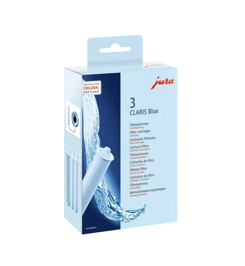 JURA 3x Filterpatrone CLARIS Blue+
