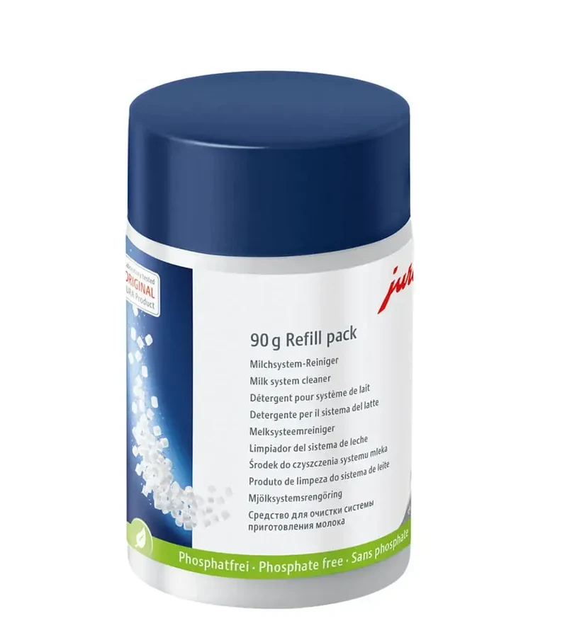 JURA Milchsystem Reiniger Tabs Nachfüllflasche 90g