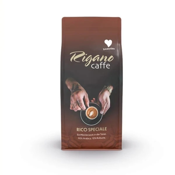 Rico Speciale Espressobohnen – Schokolade, Robusta & Arabica von Rigano Caffe