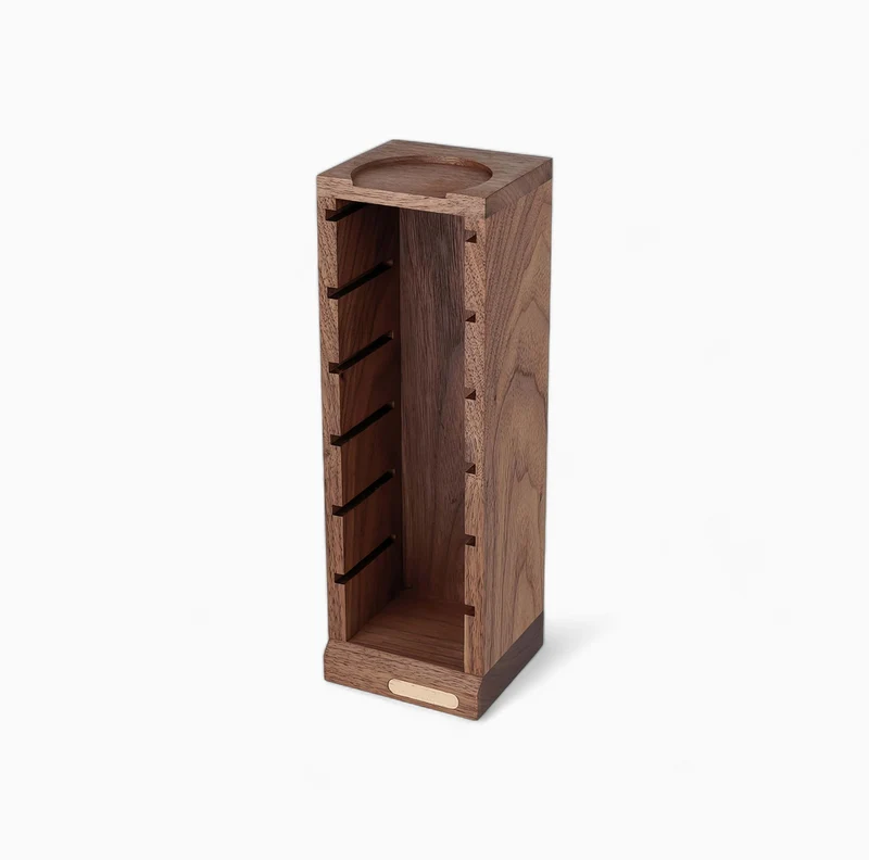 Walnut Filter Baskets Storage