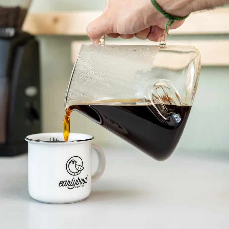 Kaffeekanne Glas - Bari X 1,3 Liter