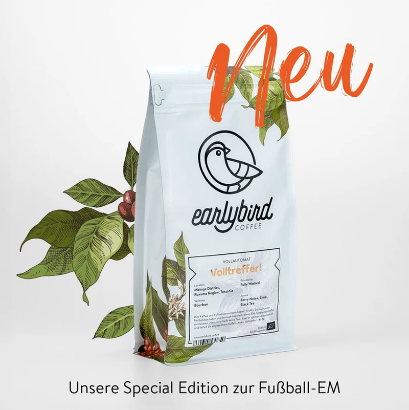 Volltreffer! Bio Perlbohnen Kaffee – Special Edition zur Fußball-EM – Vollautomat 250g