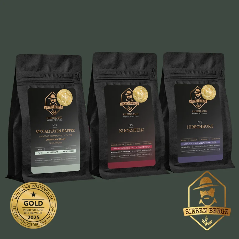 Probierpaket Trio für Filter + Vollautomaten 3 x 250g