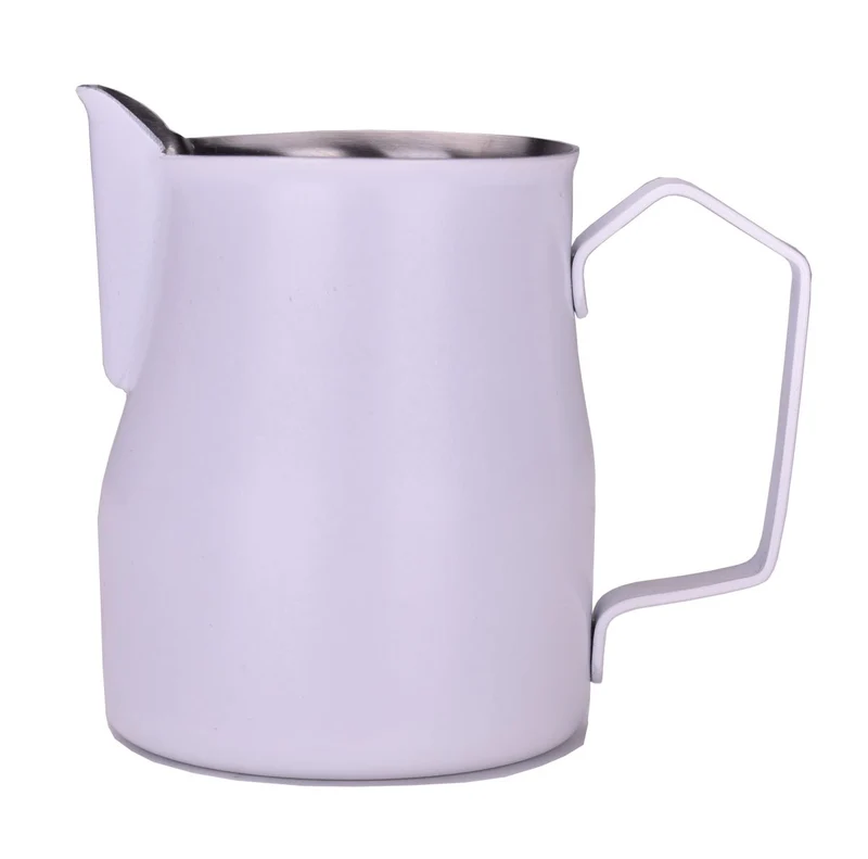 Joe Frex Milchkanne Latte Art 350/500/750ml Weiß- Kaffeewelt