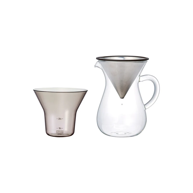 Carafe Set 2 Cup Stainless Steel