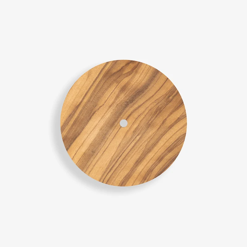 Holzaufkleber für ECM Edelstahl Trichterdeckel