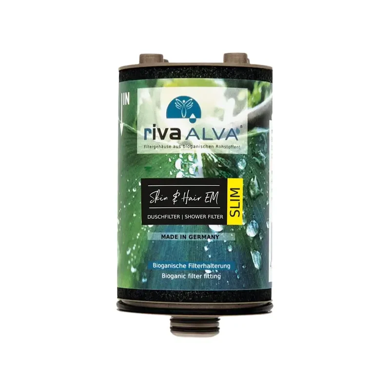 rivaALVA Skin & Hair EM SLIM Ersatzkartusche | Für Duschfilter