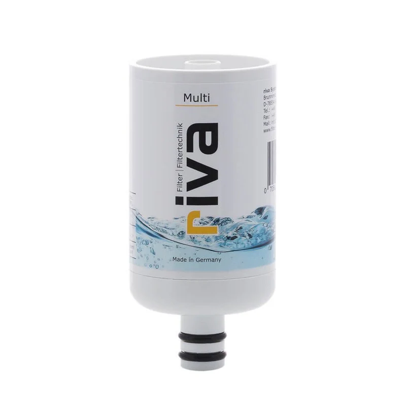 riva MULTI Ersatzkartusche | Für Untertisch-Filter, Duschfilter und Outdoor-Filter