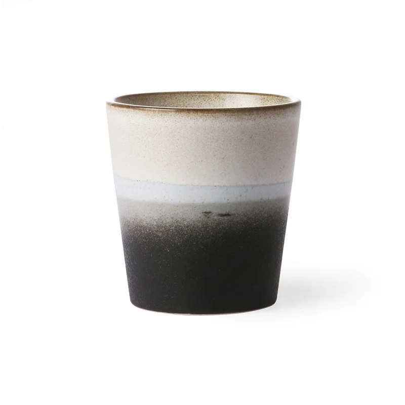 Rock On 70er Keramik-Kaffeetasse