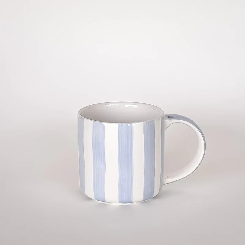 Morgen-Azzurro-Streifen-Bechertasse
