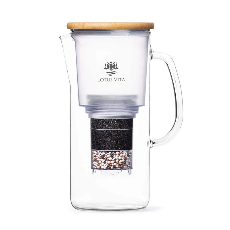 Lotus Vita Wasserfilter-Kanne Enya 1,4L - NATURA PLUS