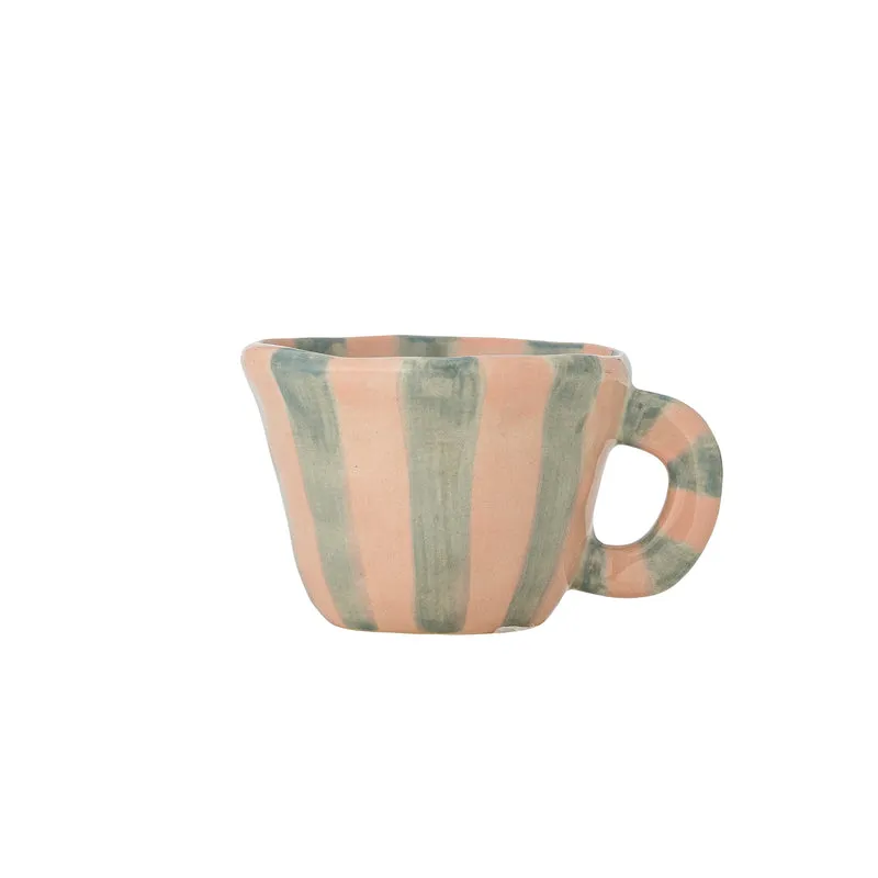 Becher Rose Green Nini Stripes