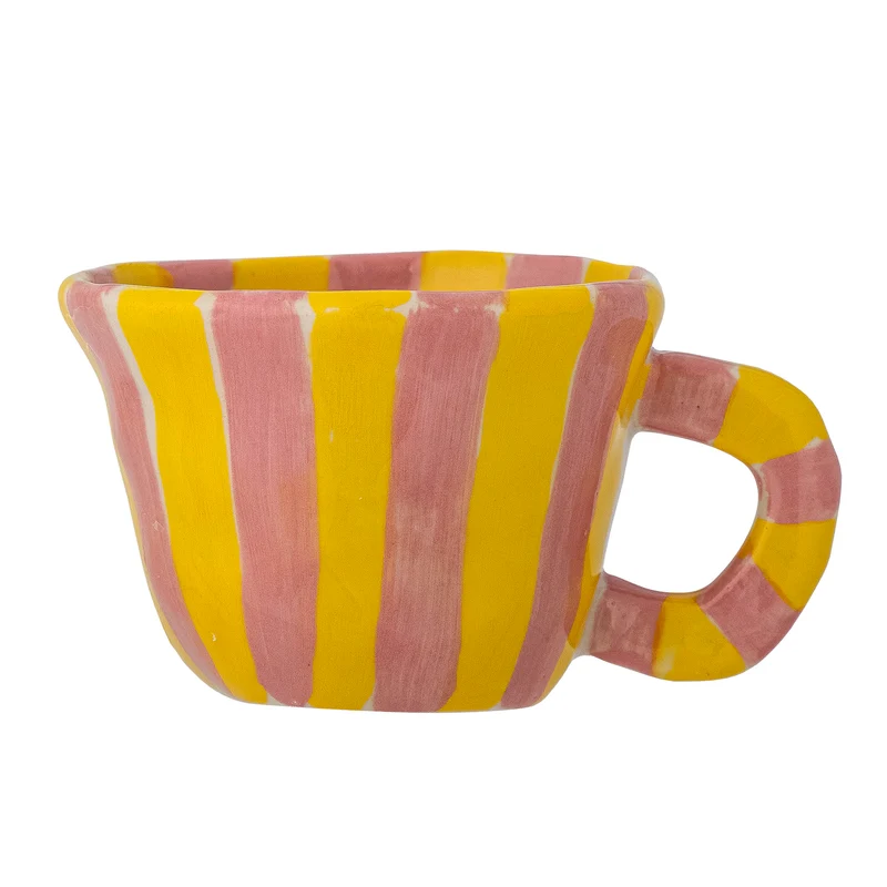 Rose Nini Streifen Tasse
