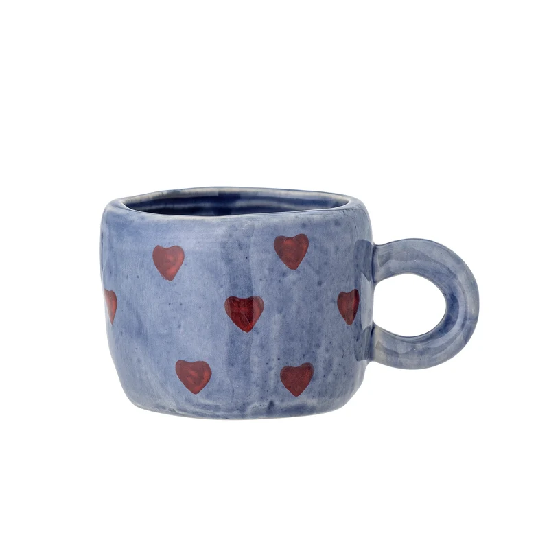 Blaue Nini-Herzen-Tasse