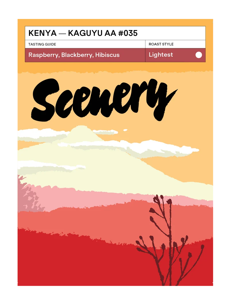 Kaguyu AA - Kenya, Scenery | 200g