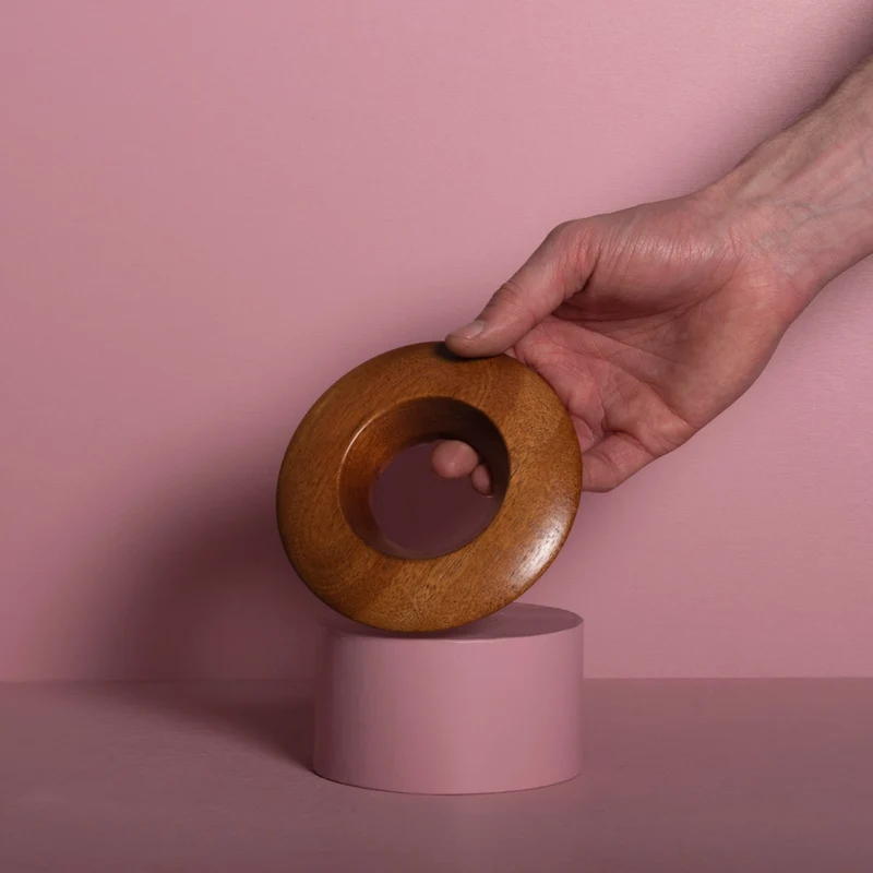 ORIGAMI Ringaufsatz · Akazienholz
