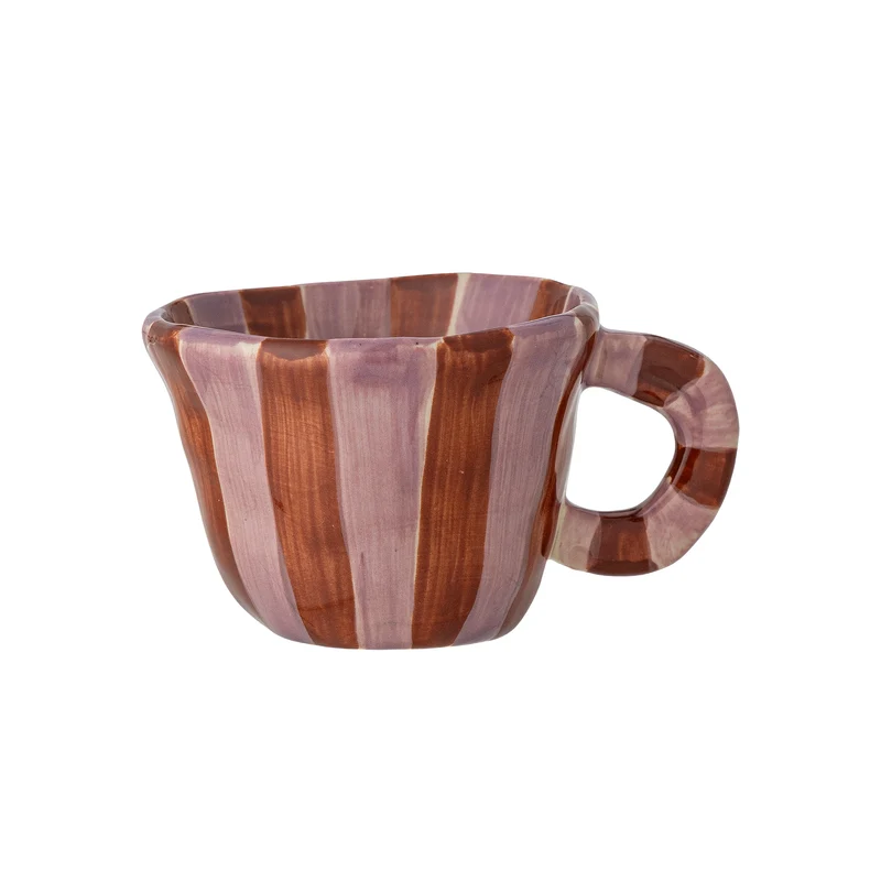 Rose Nini Streifen Tasse
