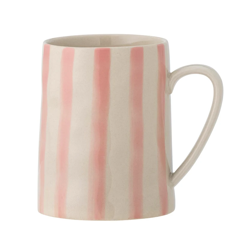 BEGONIA Tasse aus Steingut mit Rosenmotiv