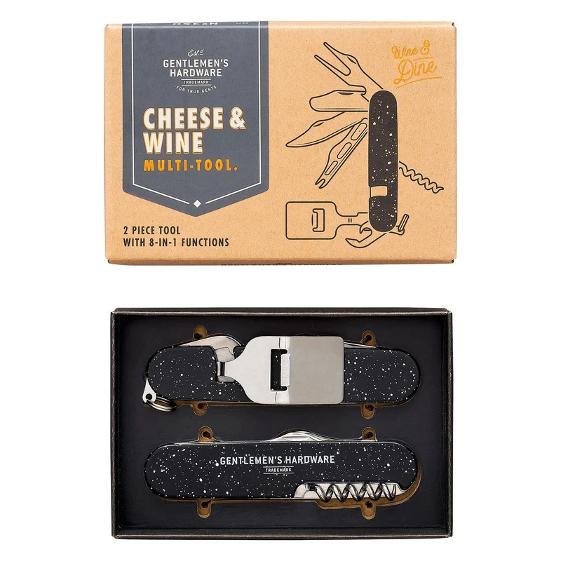 Käse- und Weinwerkzeug