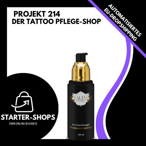 Der Tattoo Pflege Shop - Projekt #214