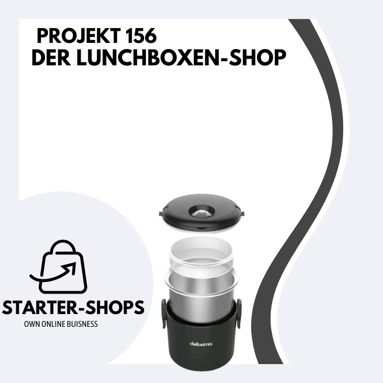 Selbstwärmende Tupperdosen Shop - Projekt #156