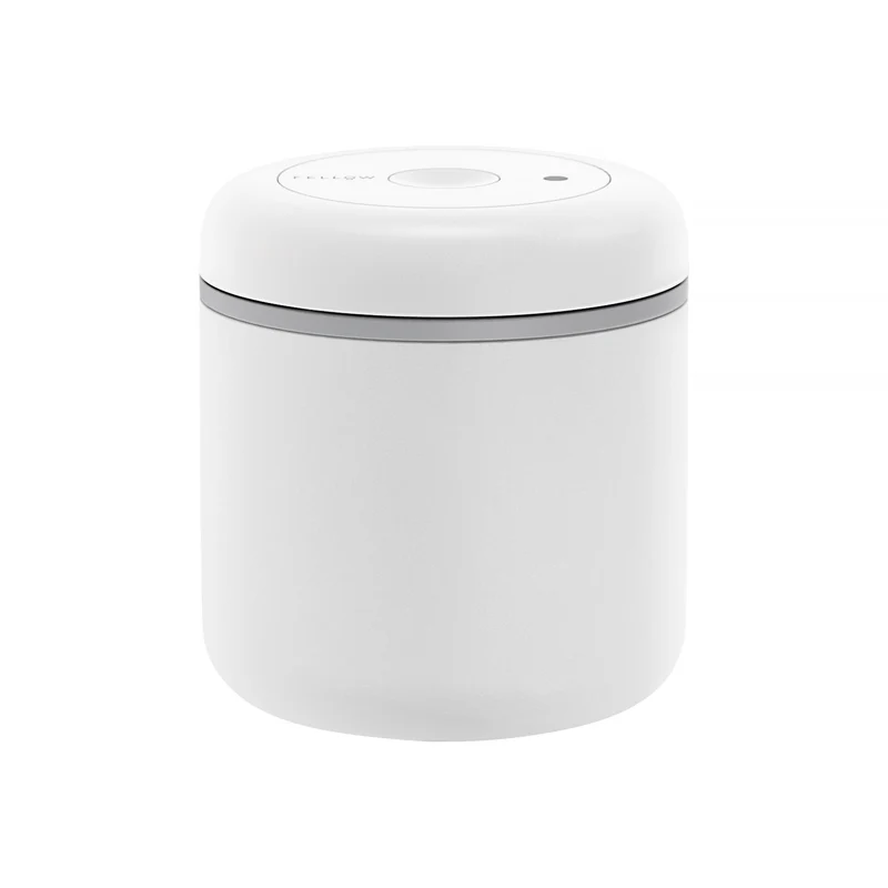 Fellow Atmos Canister Vakuum Aufbewahrungsdose für Kaffeebohnen 700 ml / Matt-Weiß