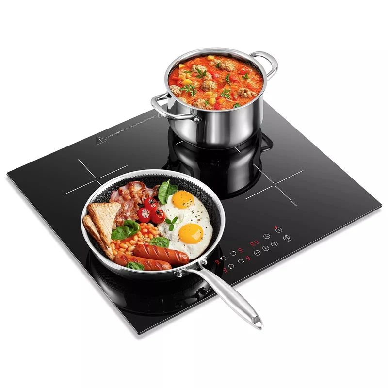 FYIH04- 60cm Induktionskochfeld 4 Platten 1-99 Min Timer Touch-Steuerung 6000W