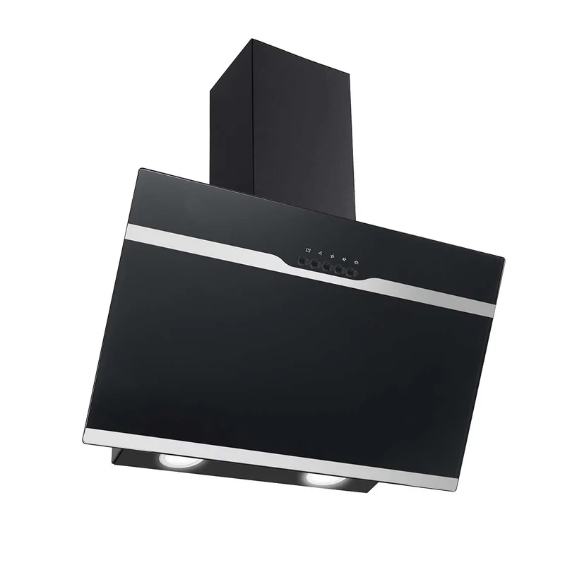 ‎YYWH- 4060- 60cm Dunstabzugshaube mit 350 m³/h Starker, Schwarz [Energieklasse A++]