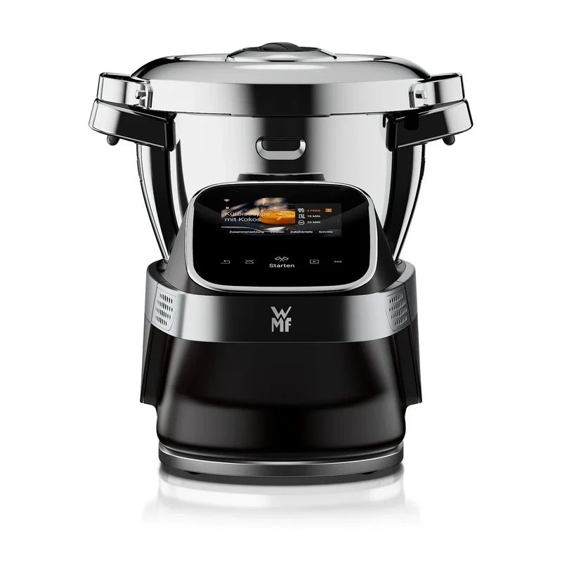 WMF Avantgarde Küchenmaschine mit Kochfunktion – 1550 W, 3 L Edelstahl
