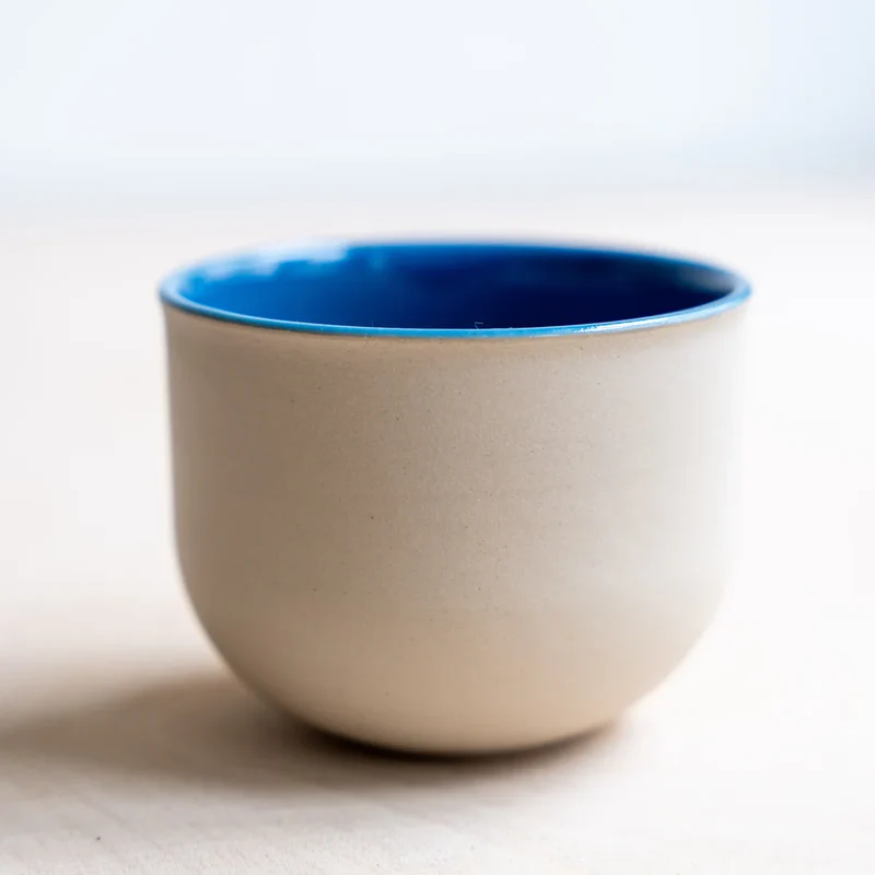 Ocha Matcha & Teetasse Blau