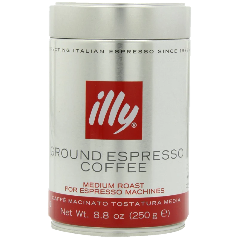 illy Caffe (Medium Roast Ground coffee Red Band)