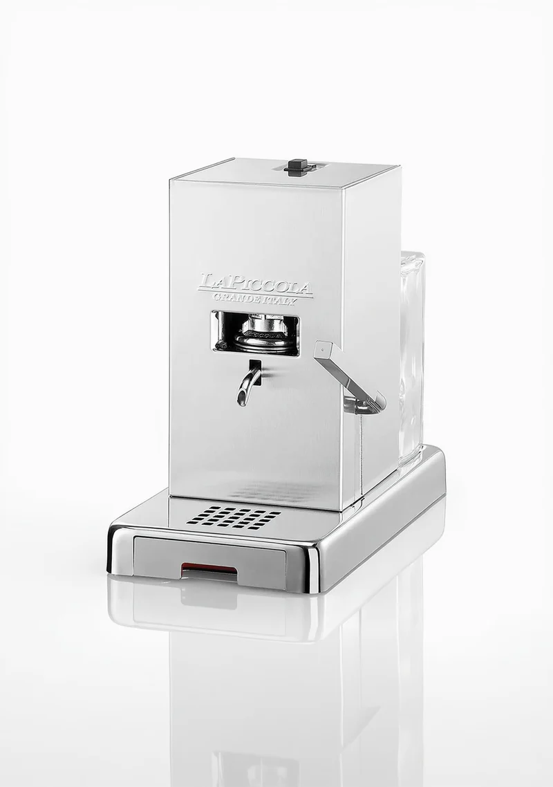 La Piccola E.S.E. Pad Espressomaschine – Edelstahl, Made in Italy