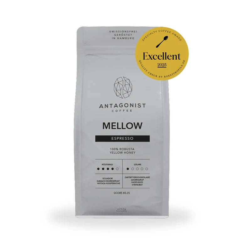 Espresso Mellow – kraftvoll, cremig und süß-würzig