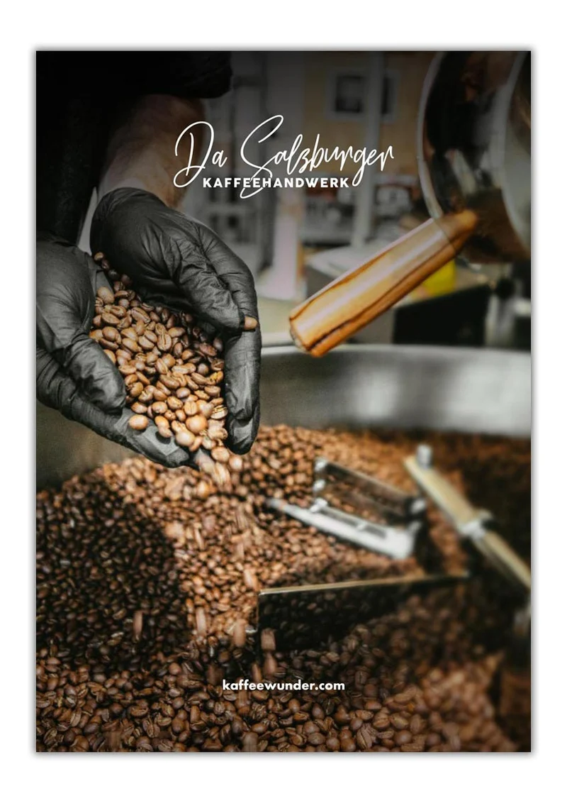 Da Salzburger Kaffee - Poster A1 - Kaffeehandwerk
