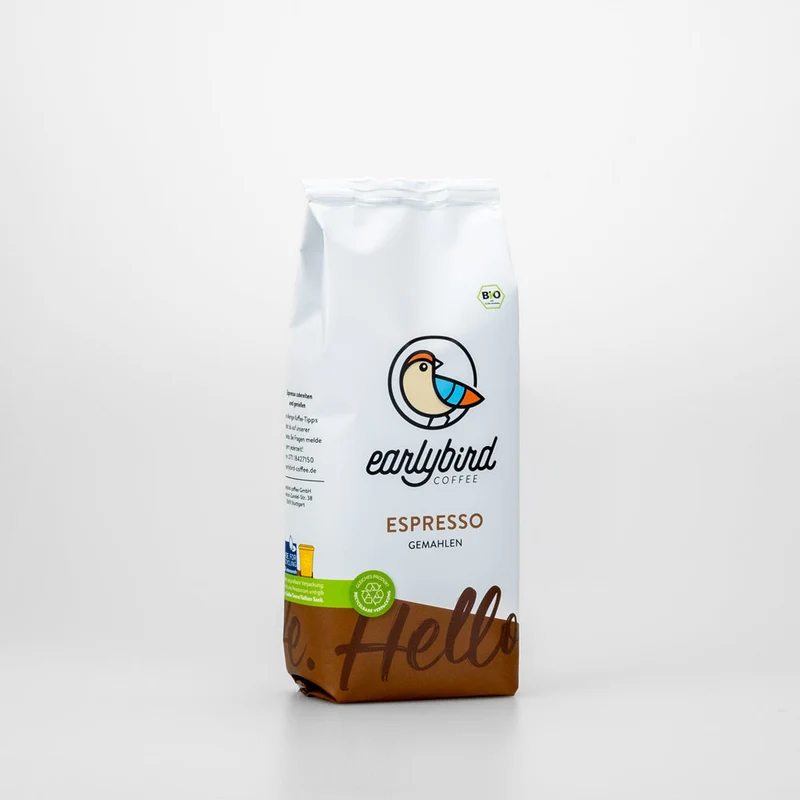 earlybird coffee Bio Espresso House Blend - 250g Gemahlen