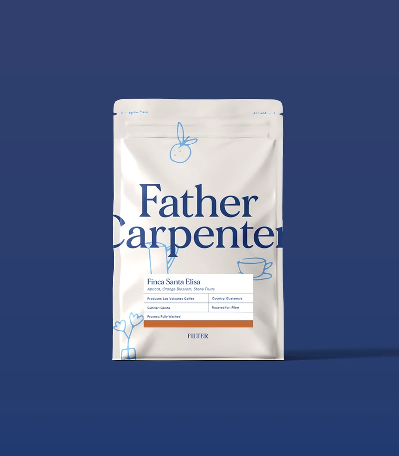 Father Carpenter Finca Santa Elisa Guatemala Filterkaffee – Geisha Specialty Coffee Limited Edition