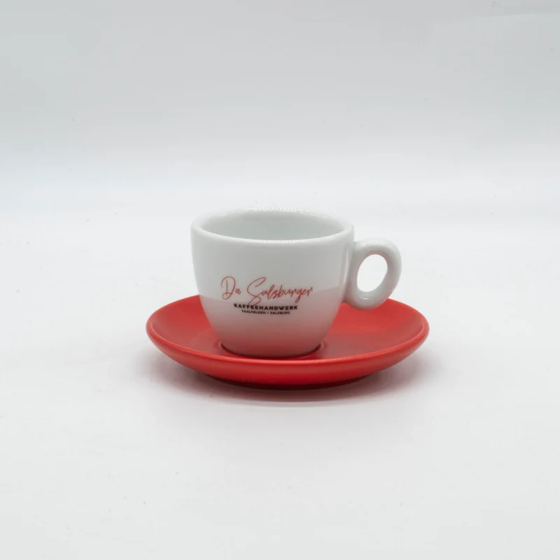 Da Salzburger® Espressotasse Kaffeehandwerk 8cl – Espresso, Macchiato & Brauner
