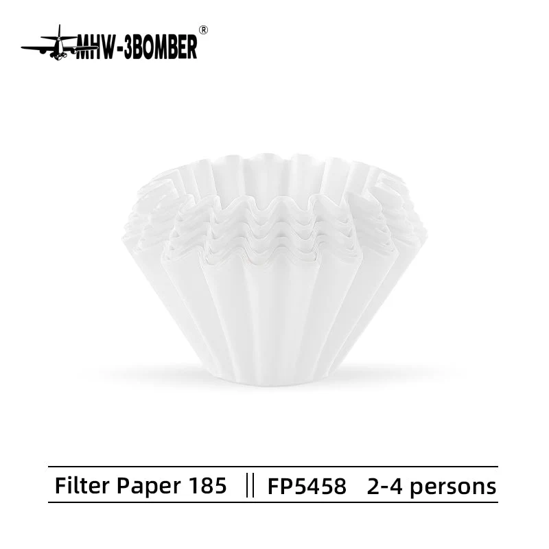 MHW-3BOMBER Cake Paper Filter Filterpapier 185, 50 Stück