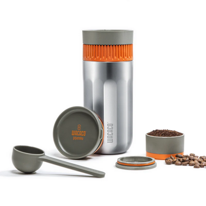 Wacaco Pipamoka To-Go tragbarer Kaffeebereiter für Reisen und Camping