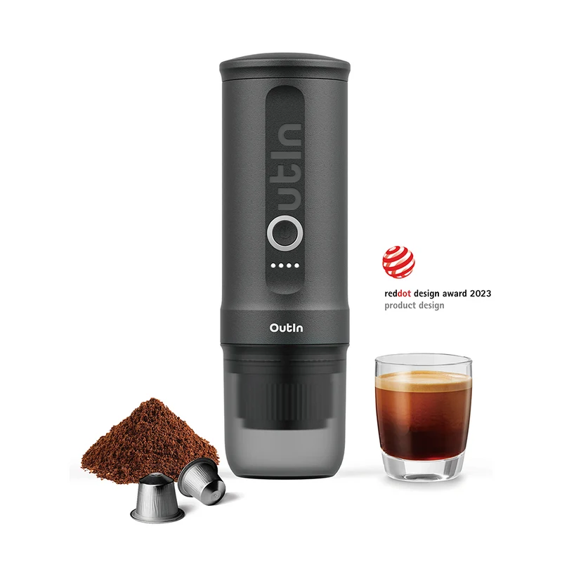 OutIn Nano tragbare elektrische Espressomaschine für unterwegs