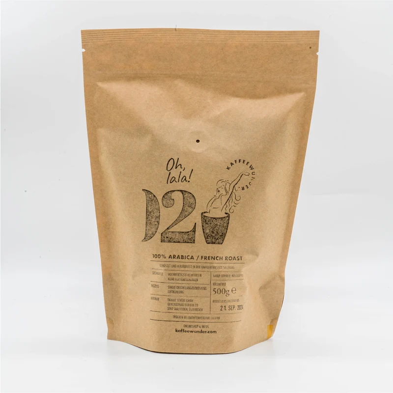 Kaffeewunder® Nr. 02 – 100% Arabica Kaffeebohnen / Medium Roast / 500g