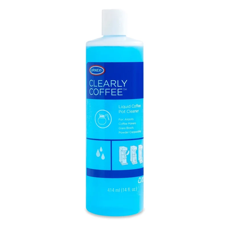 Urnex Clearly Coffee Liquid Reinigungsmittel für Filterkaffeemaschinen, 414 ml