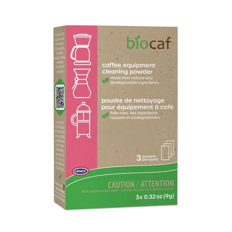 BioCaf Kaffeemaschinen-Reiniger Cleaning Powder 3x9 g